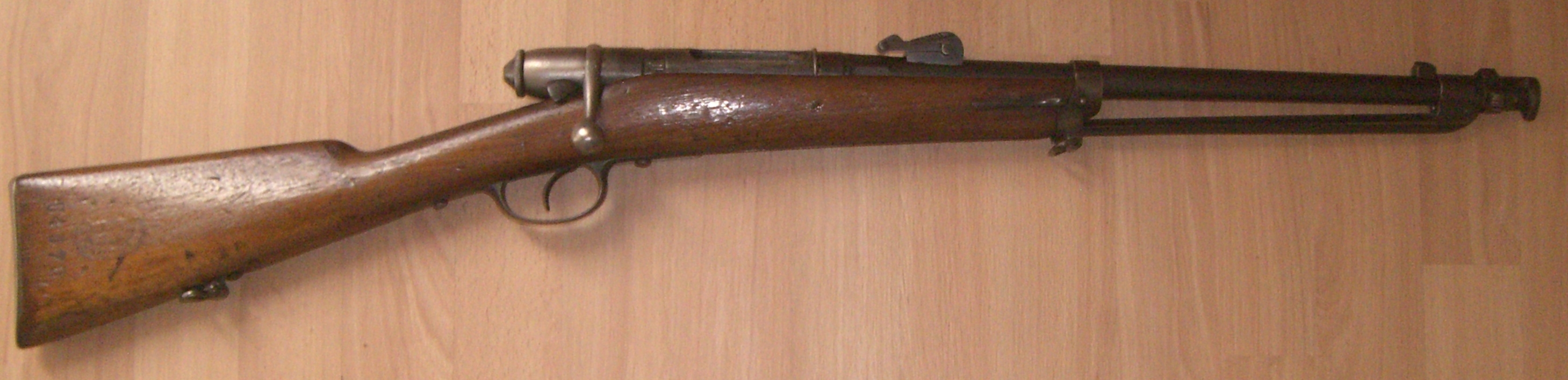 Mousqueton Vetterli 1870 de cavalerie
